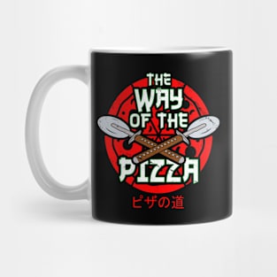 The Way Of The Pizza Japanese Ninjas Gift For Pizza Lovers Mug